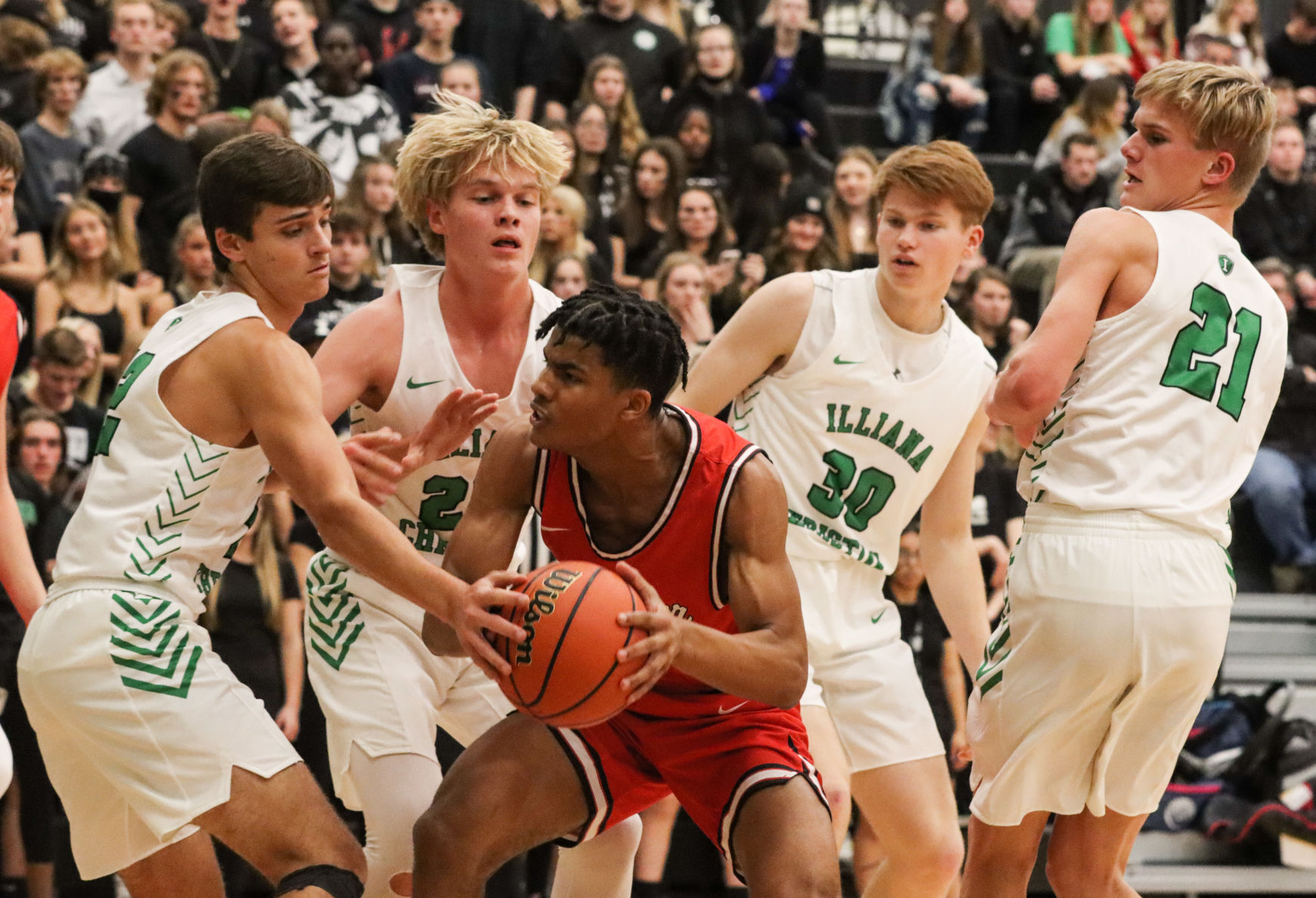 Munster at Illiana Christian boys basketball